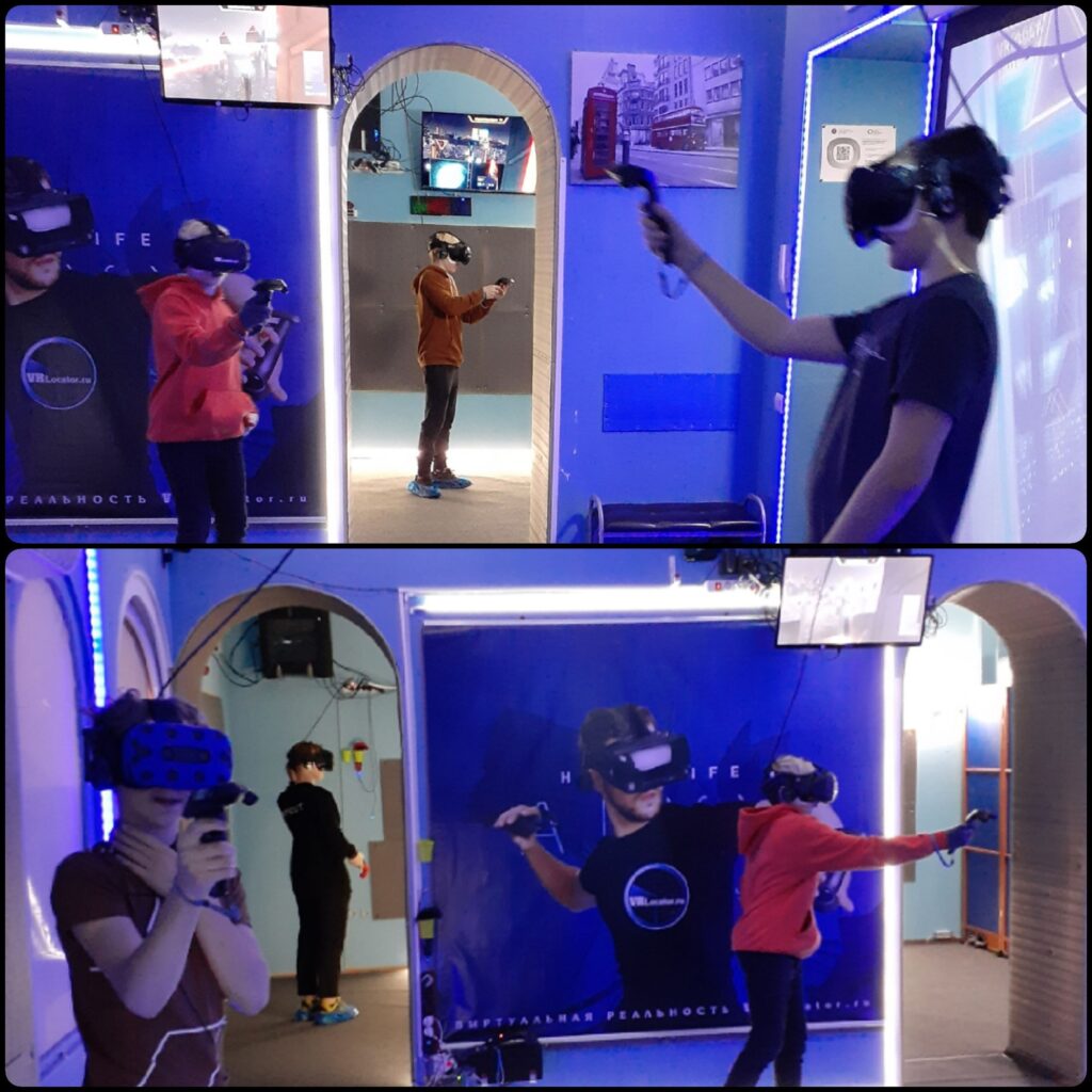 виртуальная реальность в клубе VRLocator спб